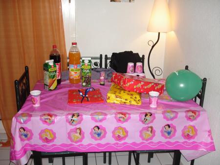 ANNIVERSAIRE SORAYA 5 ANS