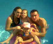 MA BELLE SOEUR,MON FRERE,TATIANA,SOSSO DANS MA PISCINE